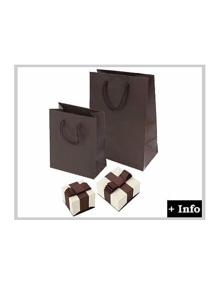 Caja cartón Colgante, Pendientes y Juego serie Deluxe 90x90x40mm