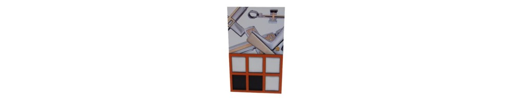 Displays de Caucho | Miriam Caballero